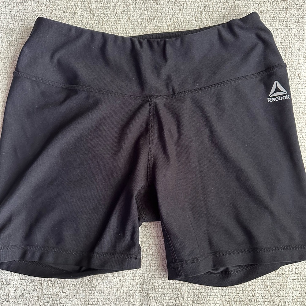 Reebok short inseam biker shorts